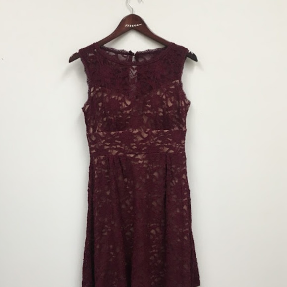 Dress Barn Dresses & Skirts - Dress Barn Burgundy Dress SZ6
